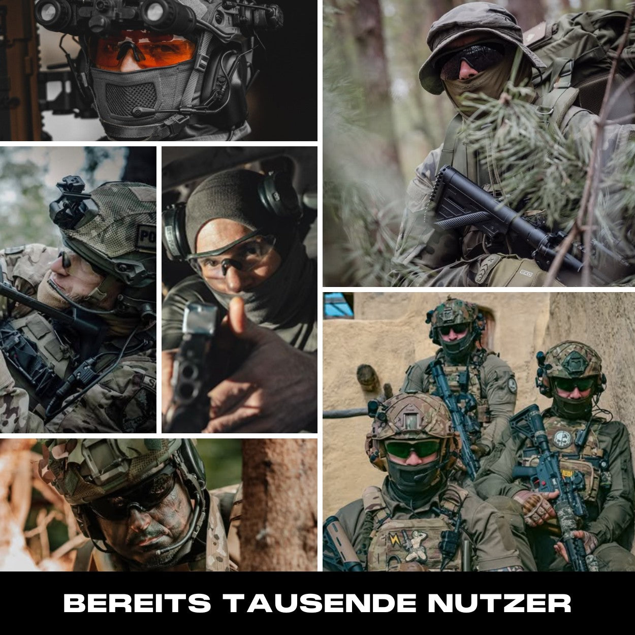 Swiss Eye Raptor Pro Schießbrille Oliv