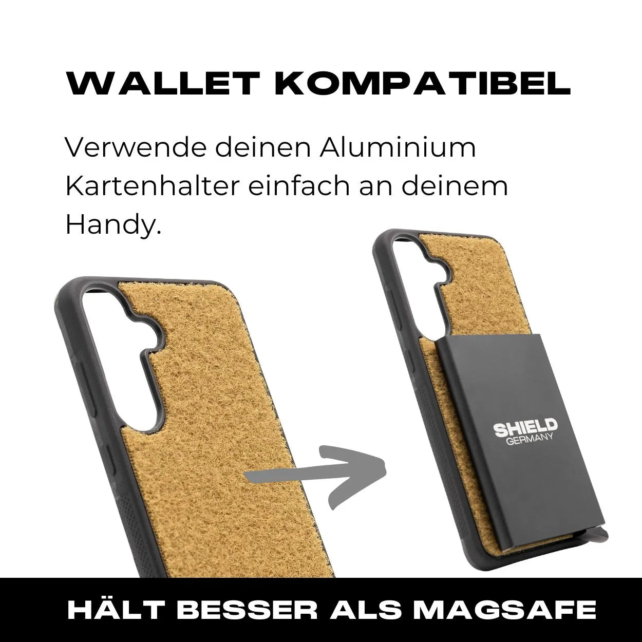 Tactical Case mit Coyote Flauschklett - Samsung Galaxy S24 Reihe