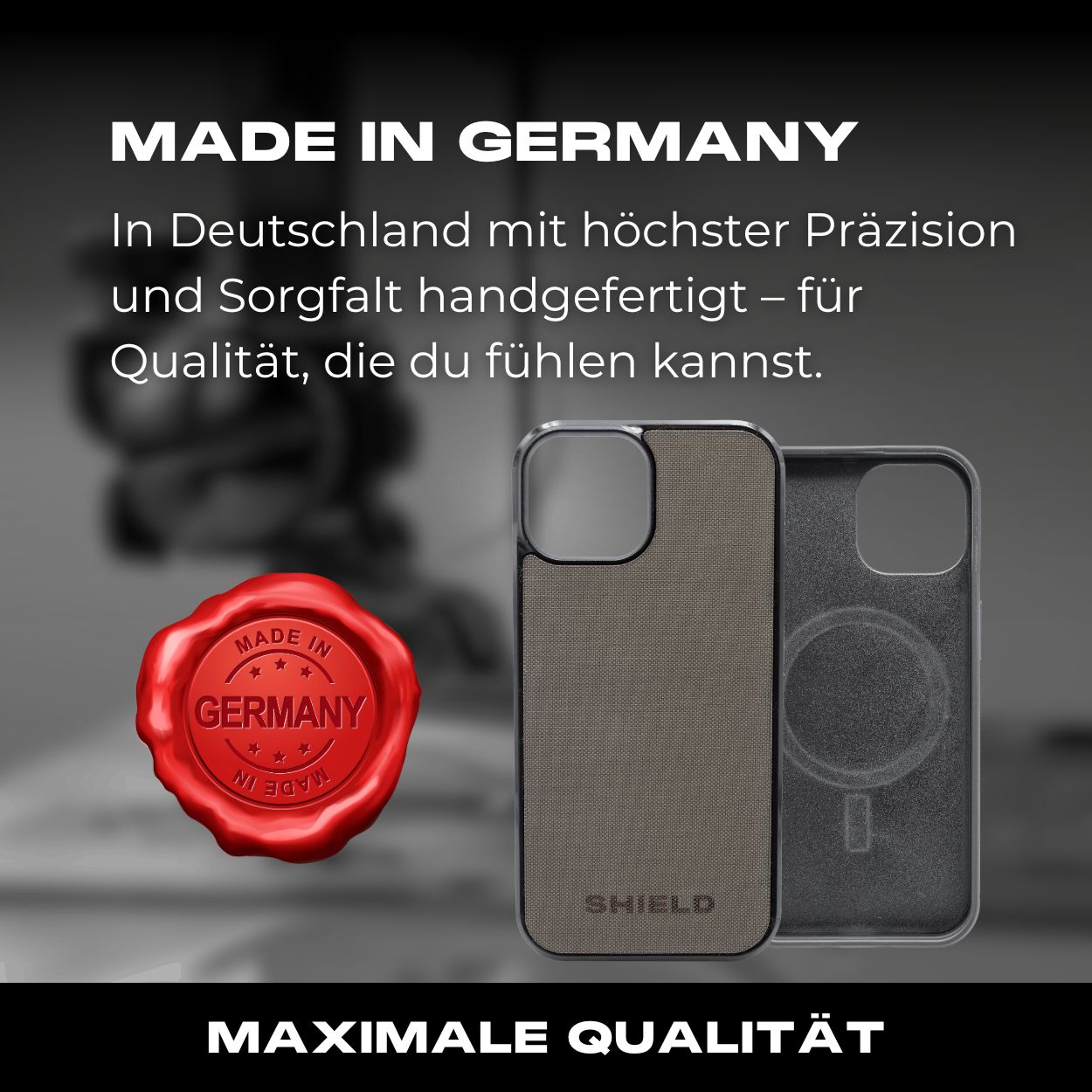 Tactical Case Cordura Panel -  iPhone 15 Reihe