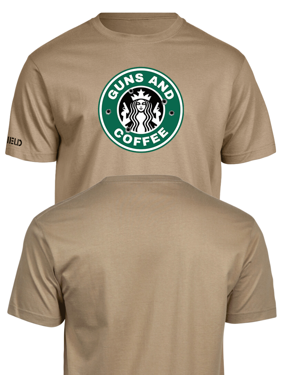 SHIELD Germany "Guns and Coffee" T-Shirt